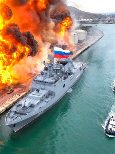 PART 2 ; Ukraine Just ERASED Russia’s Entire NAVAL Port At 0549 on a quiet August morning, the Russian Black Sea Fleet's last safe harbor stops being safe. In this military documentary, a Ukrainian strike package converges on Novorossiysk from three directions at once, Palianytsia jet drones, extended-range R-360 Neptune cruise missiles, and SBU Sea Baby drone boats, all timed to arrive in a single window over Tsemes Bay. The S-300PMU-1 battery on the ridge fights the opening wave, its 30N6E Fla