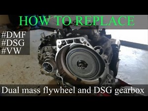 How to change the Dual Mass Flywheel (DMF) and/or DSG gearbox on VW Passat, Golf, Touran, Tiguan...