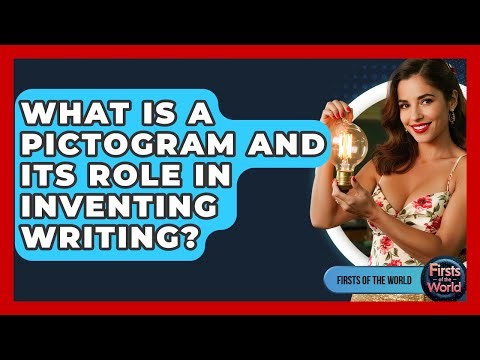 What Is A Pictogram And Its Role In Inventing Writing? - Firsts of the World