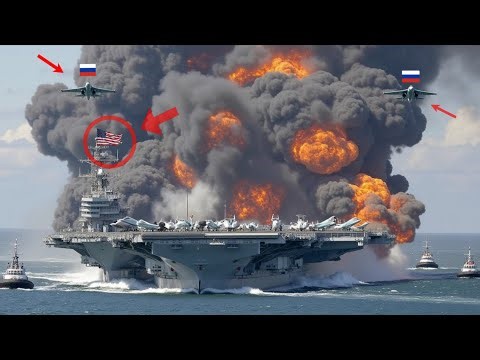 13 minutes ago, Russia brutally blew up a US aircraft carrier carrying 78 fighter jets.