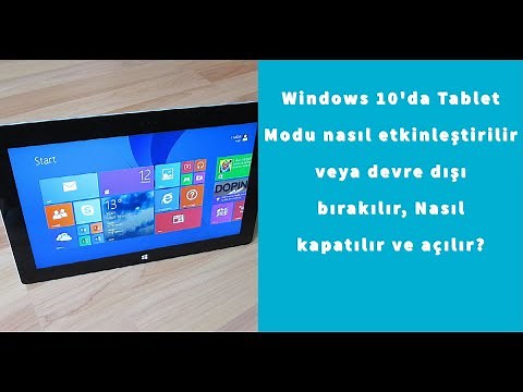 Windows 10'da Tablet Modu nasıl etkinleştirilir veya devre dışı bırakılır, Nasıl kapatılır ve açılır