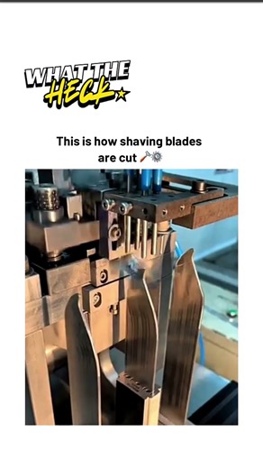 How Shaving Blades Are Made Ultra-Sharp 🪒⚡