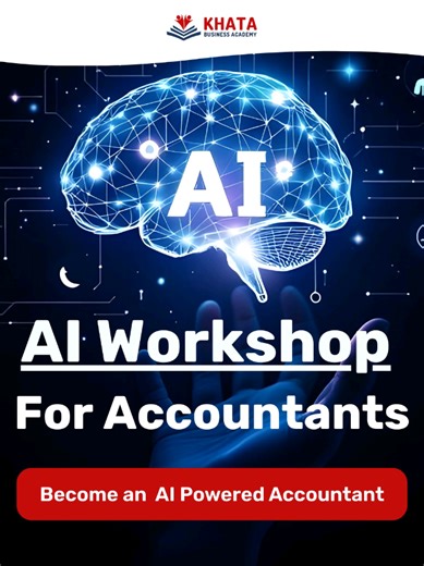 AI Workshop for Accountants starts Falgun 11 🚀 Master AI tools for Bookkeeping, Tax, Payroll & NFRS with CA Bipin Lamsal. Limited seats — enroll now. #AIForAccountants #AIPoweredAccountant #AccountingTraining #FinanceProfessionals #KhataAcademy