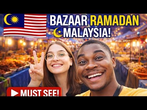 Malaysia’s Ramadan Bazaar 🇲🇾… This Blew My Mind! 🤯