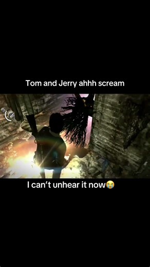 Cartoony ahhh scream wtf💀 #share #funny #horrorgaming #gaming #gamer #fyp #viral