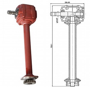 [Hot Item] Tractor Gearbox for Rotary Tiller Agricultural Machines 540 Rpm (1.46: 1 Ratio)