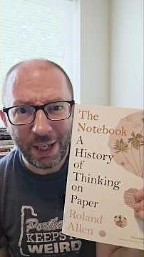 The Notebook: A History of Thinking on Paper by Roland Allen #notebook