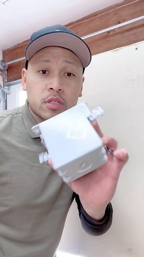 How To Install An Electrical Box Without Nailing It On A Stud #electricalwork #diy | Fix This House | Facebook