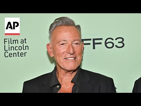 Bruce Springsteen performs at NYFF premiere of biopic