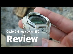 casio g-shock gw-m850 tough solar review