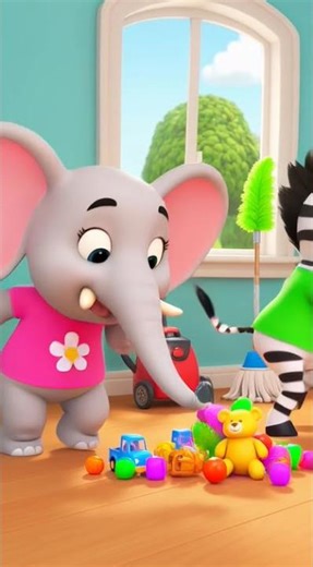 Spring Cleaning Song! 🧹✨Chore Dance #youtubekids #springcleaning #ToddlerDance #youtubekids #kids