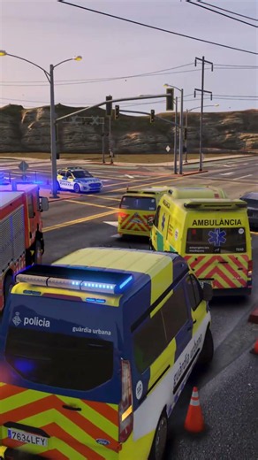 UNIDAD DE ATESTADOS de LA GUB #Minimuh #ambulancia #SEM #112 #GTA5 #mods