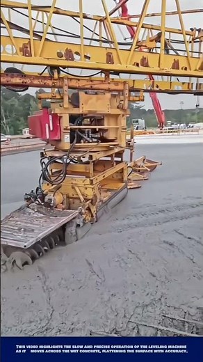 Screed concrete leveler machine innovation flattening concrete for surface accuracy