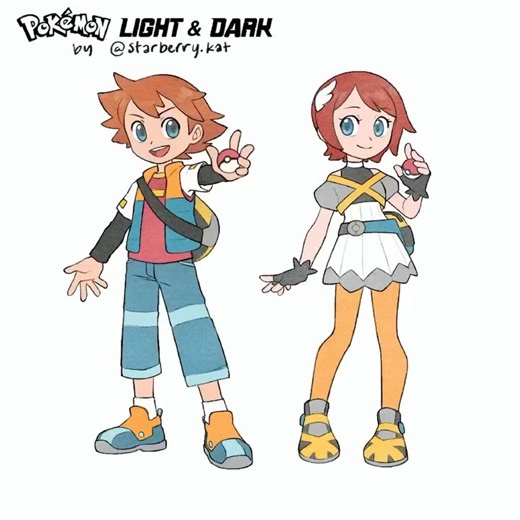 Kat/Kitkat on Instagram: "Player characters! Not much to say here, the pokemon style can be a bit tricky to get just right, but it’s pretty satisfying when you do 😊 #sonic #sonicthehedgehog #pokemon #fakemon #pokemonlightanddark #sonicau #christhorndyke #sonicx #princesselise #sonic06"