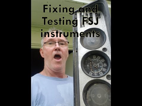 FSJ Cherokee instruments fix and testing