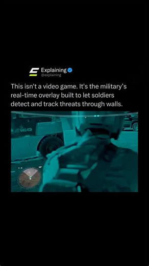 Explaining on Instagram: "The U.S. military has begun deploying advanced augmented-reality combat goggles that give soldiers a real-time digital overlay of the battlefield. 🪖👁️ These systems, like the Army’s IVAS program, fuse data from drones, thermal sensors, weapon sights, and squad networks to show enemy positions, friendly locations, and terrain information directly inside a soldier’s goggles. While they don’t magically “see” through walls, the tech can display tracked enemy locations det