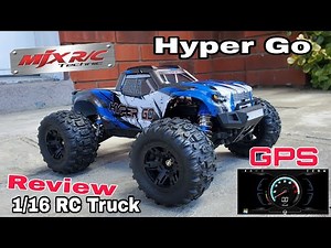 Mjx Hyper Go - GPS RC Truck Review (1/16 4WD)