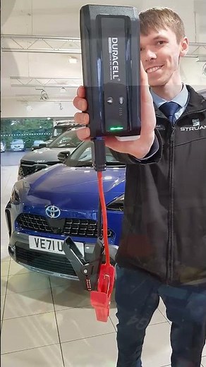 Jump-Start Your Car with Ease: A Quick Guide at Struans Autocentre Dundee #toyota #yaris #hybrid
