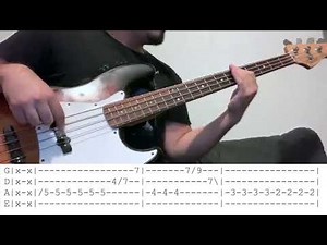 The Cardigans - Step on Me (Bass Cover + Tab)