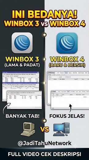 Winbox v3 vs. Winbox v4 Comparison You Need to Know #shorts