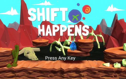 《Shift Happens》 全关卡满星流程攻略(分P) 双人合作 实况录屏