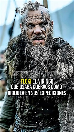 397K views · 13K reactions | Floki, el enigmático vikingo, navegaba sin mapas ni astros… soltaba cuervos que lo guiaban hacia nuevas tierras en medio del océano.#floki #vikingos #vikingo #edadmedia #viking #vikings #mitologianordica #mitologia #misterios #fyp #viral | Misterios de la Historia | Facebook