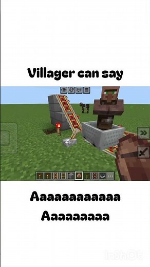 villager can scream