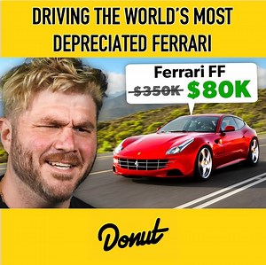 958K views · 15K reactions | The Ferrari FF has depreciated more in the past 10 years than any other Ferrari, but is it a bargain? 樂 | Donut Media | Facebook