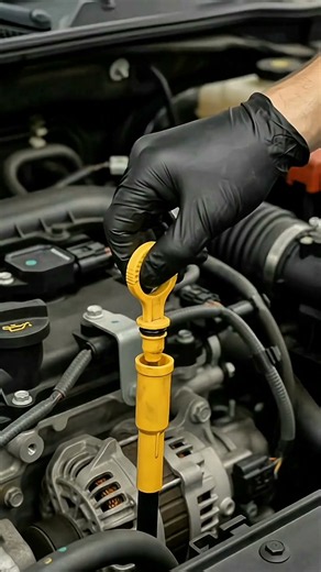 Those 2 Marks on Your Oil Dipstick Do NOT Mean Empty & Full 😳