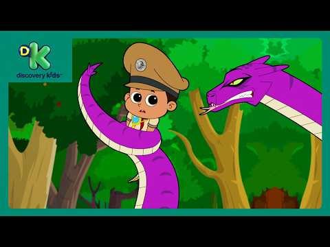 Cute But He’s Courageous!🦁💪| Baby Little Singham Vs Villains👊| Cartoon For Kids | ‪@DiscoveryKidsIN‬ ​