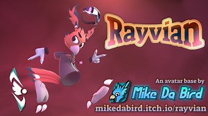 Rayvian - Avatar Base by Mike Da Bird