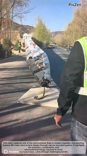 The World's Most Dangerous Trucking Moving 80m Blades Up Mountains