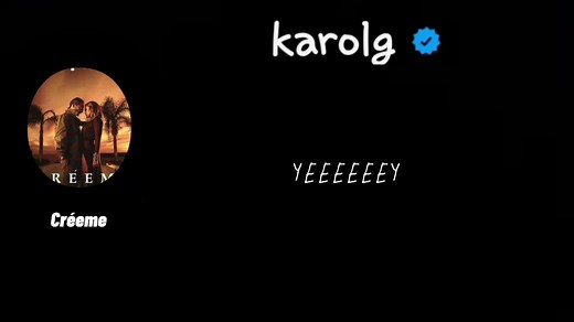 Créeme🎧 #music #recomendada #creemekarolgmaluma #letrasdecanciones #viral #foryou #parati #tiktokviral