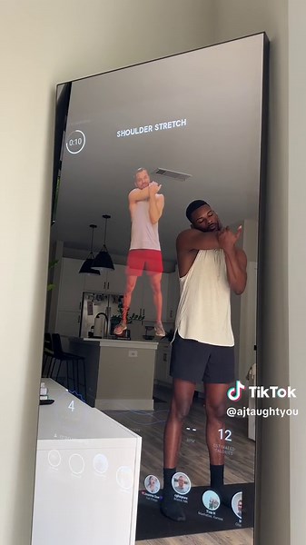 The @lululemon Studio Mirror has taken my morning routine to another level, helping me set the tone for my day and reach my fitness goals, while seamlessly fitting into my home space. #lululemon #lululemonstudio #lululemonstudiomirror #lululemonpartner #ad #morningroutine