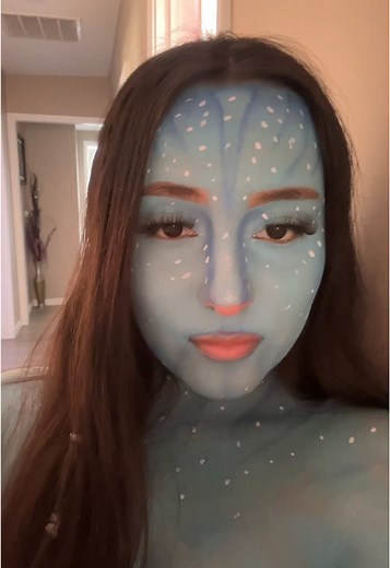 Avatar Inspired Pre-Shower Makeup Tutorial