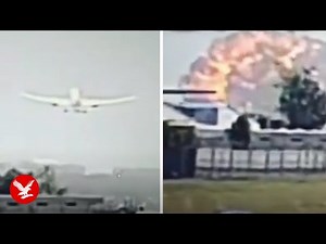 New angle shows final moments of Air India flight from take-off to crash