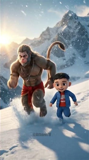 Atharv’s Workout with Gods 😂💪| Mahadev and Hanuman ji | Divine Fitness | ‪@bhaktibhavinfinite‬