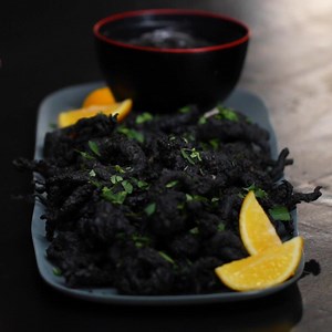 Squid Ink Calamari Recipe by Tasty