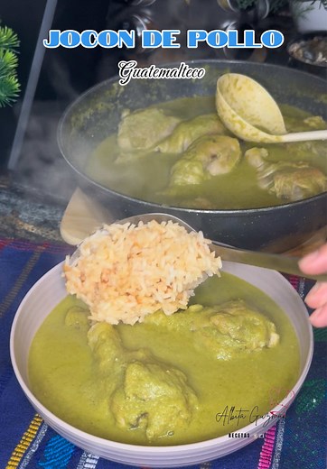 Receta de Jocón de Pollo Guatemalteco