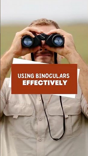 Using Binoculars Effectively #shorts