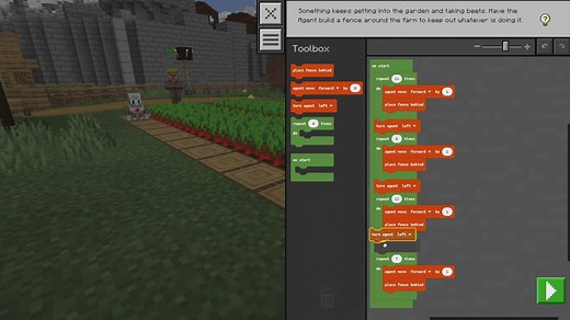 Code can create amazing things – even friendship between Villagers and Illagers! Learn to code and unite the valley in the new Hour of Code: A Minecraft Tale of Two Villages. Try this free Minecraft: Education Edition lesson on Windows, Mac, iPad or Chromebook: redsto.ne/ataleoftwovillages | Minecraft