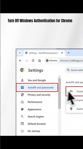 Turn Off Windows Authentication for Chrome