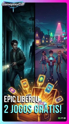 Epic Games liberou dois jogos grátis por tempo limitado #shorts