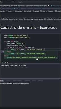 Como Criar um Validador de E-mail em Python 📧🐍