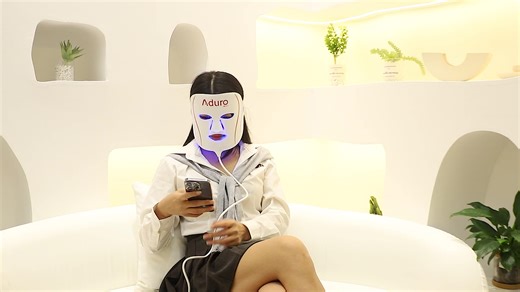 Aduro Multifunctional 7-in-1 Hand Held Waterproof Rejuvenation Facial Beauty Device Infrared LED Photon Therapy Red Light