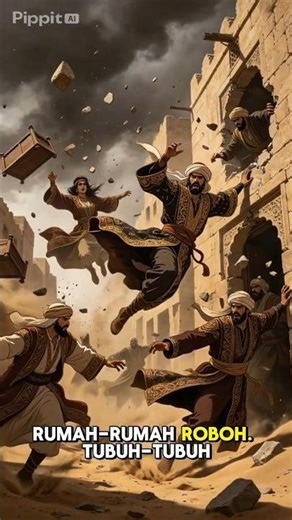 Azab Mengguncang Kaum Ad Gara-gara Apa #shorts #sejarahislam #peringatan