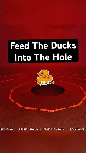 A Game About Feeding Rubber Ducks into a hole…
