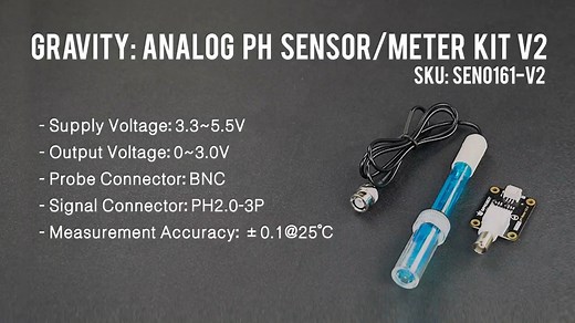 How A pH Sensor Works - Gravity: Analog pH Sensor/Meter Kit V2