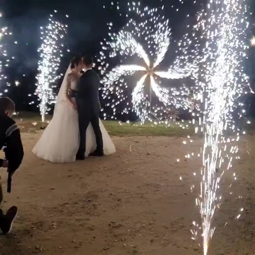 Firework Decor Sparkler Cold Pyro Other Centerpieces Supplies Prop Flower Stand Event Party Stage Backdrop Wedding Decoration