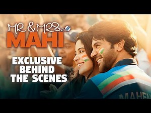 Mr. & Mrs. Mahi: Exclusive Behind The Scenes | Rajkummar Rao, Janhvi Kapoor, Sharan Sharma | IMDb